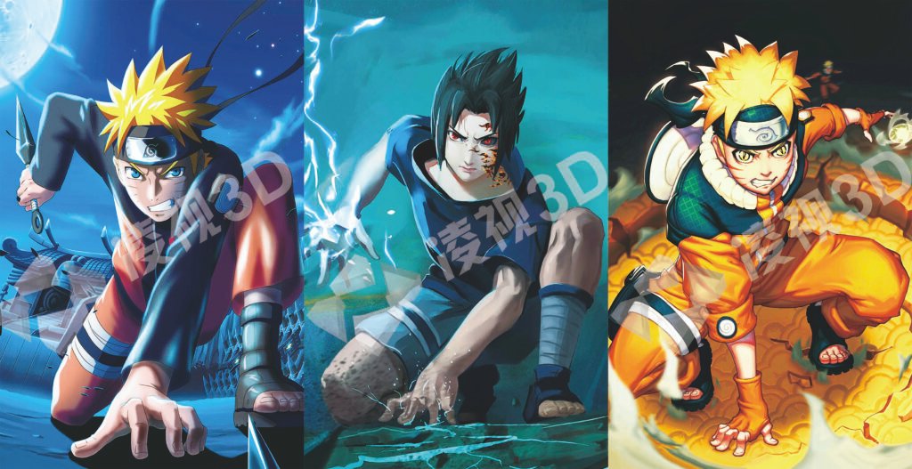 Anime Lenticular Posters